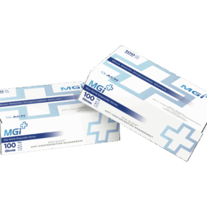 Nitrile Power Free Long Cuff, 100Pcs Per Box